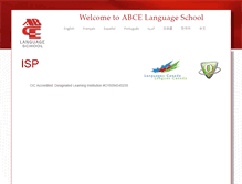 Tablet Screenshot of language-training.org